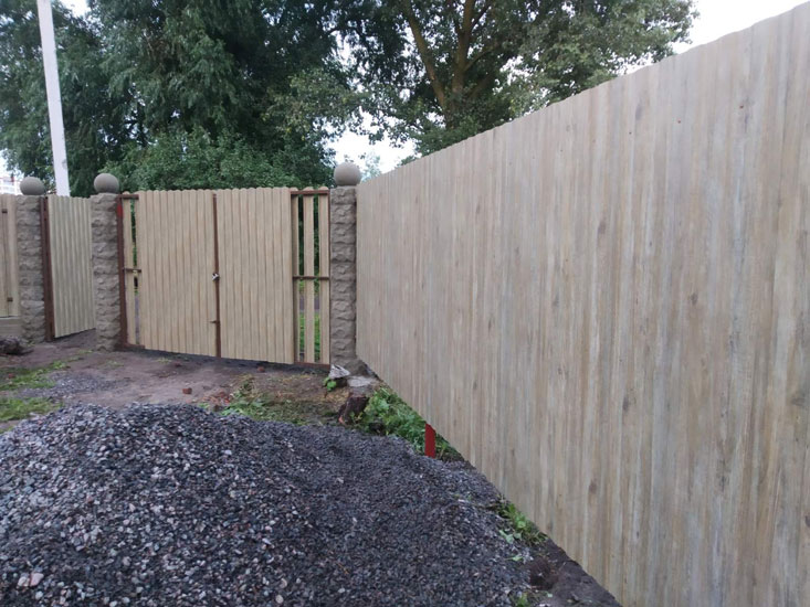 Заборы из металлопрофиля, металлоштакетник, козырьки, навесы, ворота, мебель в стиле лофт в Гомеле